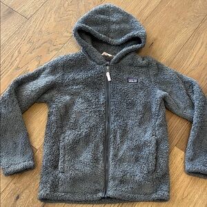 Cozy Gray Patagonia Kids Hoodie